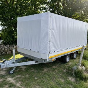 Plateauanhänger EDUARD 4020 Cargo Hochlader PL16