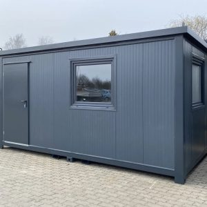 Contenedor de Oficina 5×2,4 m – Módulo Prefabricado con Aislamiento