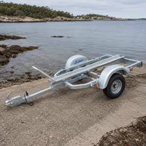 Lider Remolque para motos 34400E – 1 Schiene