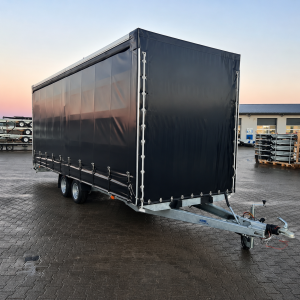 Autotransportanhänger con Schiebeplanen – 6,20 × 2,10 × 2,40 m – 3.500 kg zGG